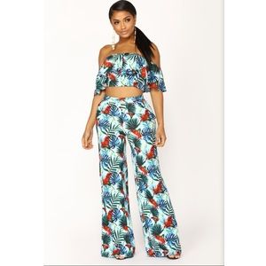 Tropical Two-Piece Set
